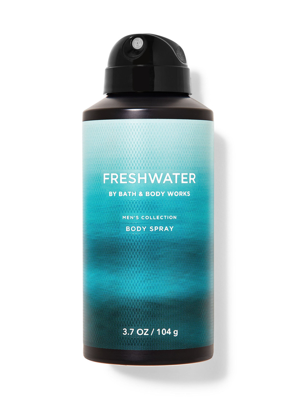 Чоловічий спрей для тіла Bath & Body Works Freshwater, 104 г, фото 1