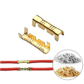 З'єднувальні U-подібні клеми для проводів 500 штук кабельні наконечники для монтажу та з'єднання проводів