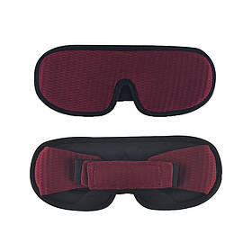 Маска для сну дихаюча анатомічна пов'язка для відпочинку та подорожей у різних кольорах 3D Soft