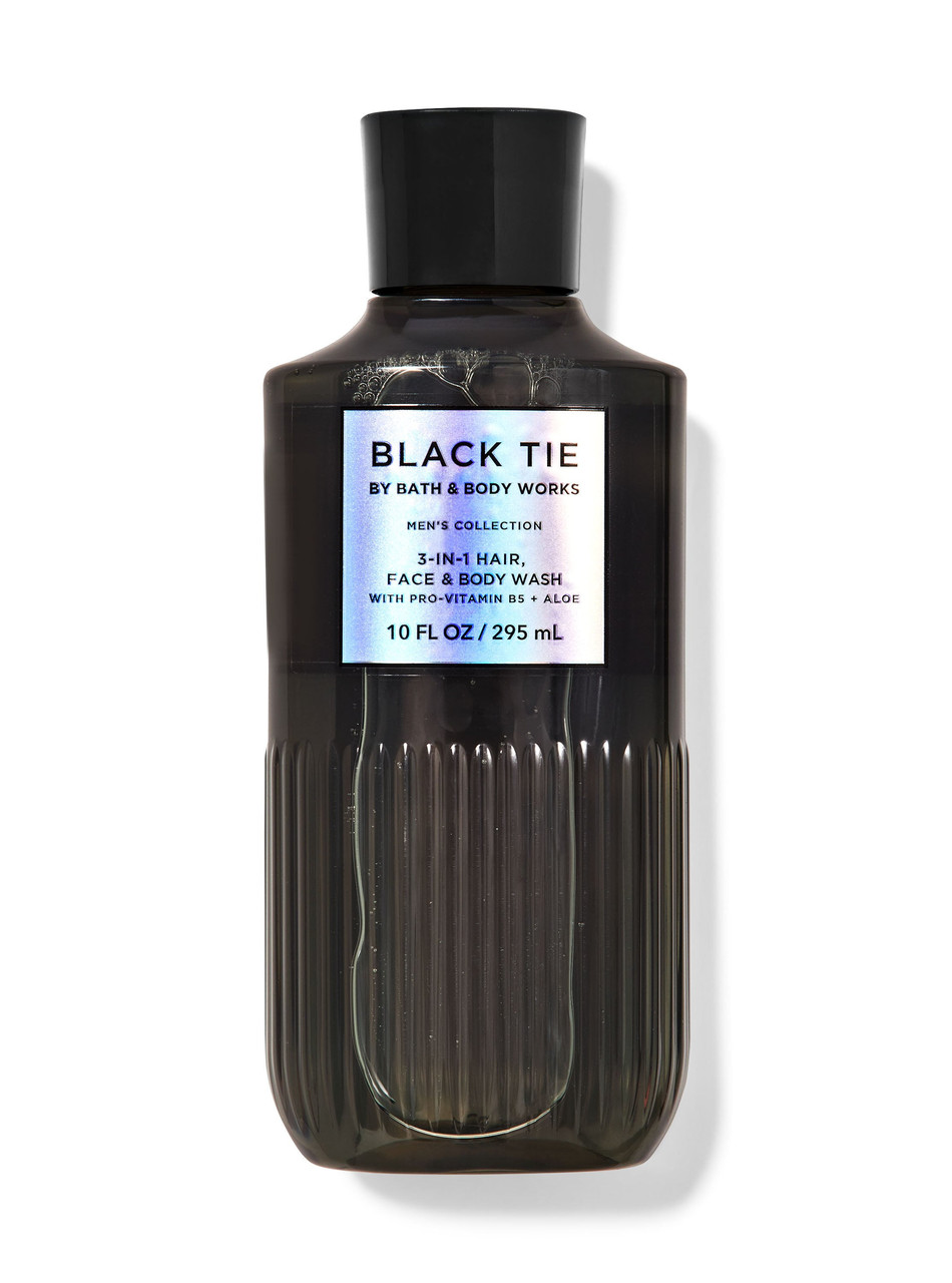 Чоловічий гель 3-в-1 для волосся, обличчя та тіла Bath & Body Works Black Tie, 295 мл, фото 1
