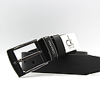 Чоловічий ремінь Calvin Klein натуральна шкіра, фото 3