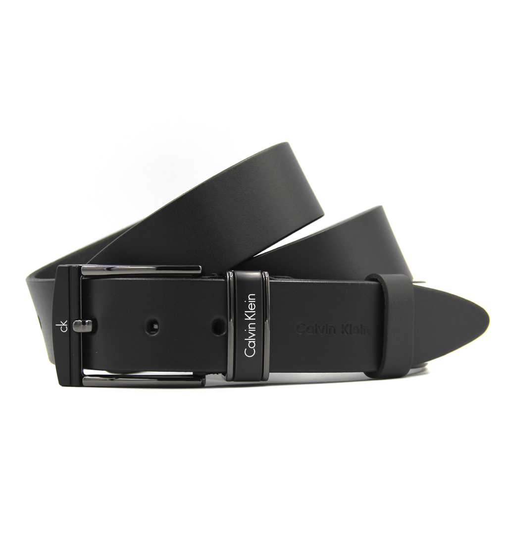 Чоловічий ремінь Calvin Klein натуральна шкіра, фото 1