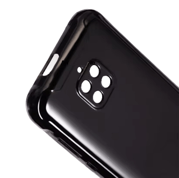 Чохол на Blackview BV4900 Pro бампер накладка TPU силіконовий протиударний оригінальний "W-SHEILD" чорний