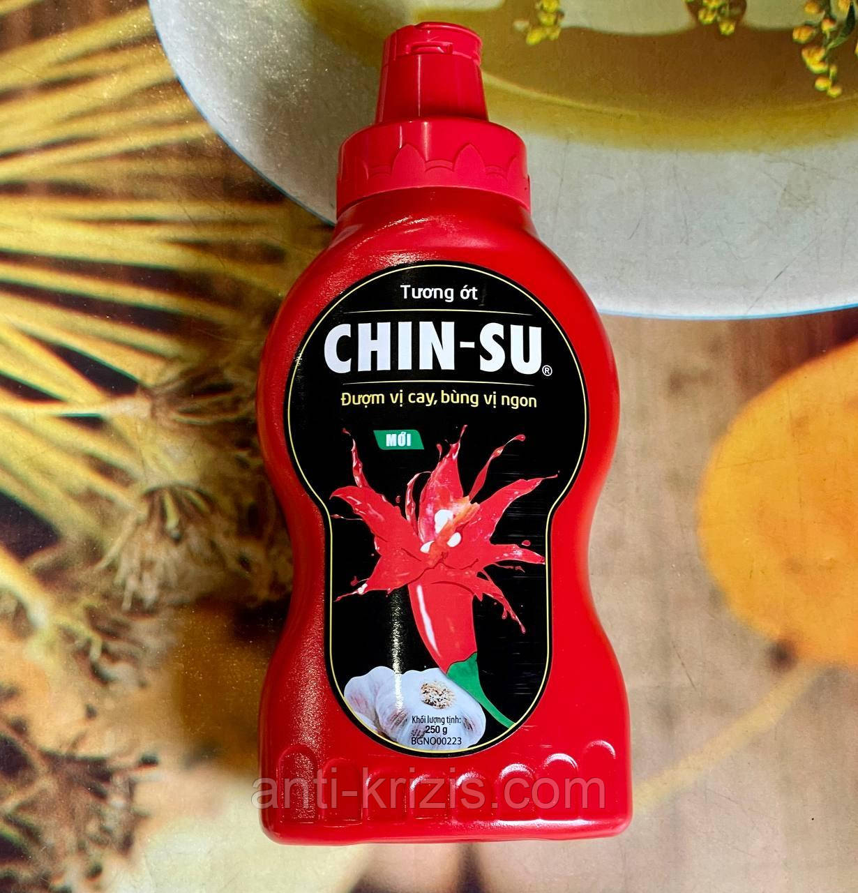 Соус Чилі часниковий Chin-Su 250 ml. (В'єтнам), new 2025, фото 1