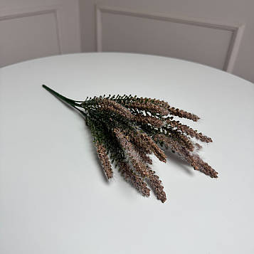 Лаванда гілка капучино 35 см, 5 гілок, 10 шт.уп