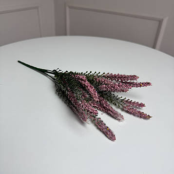 Лаванда гілка рожевий 35 см, 5 гілок, 10 шт.