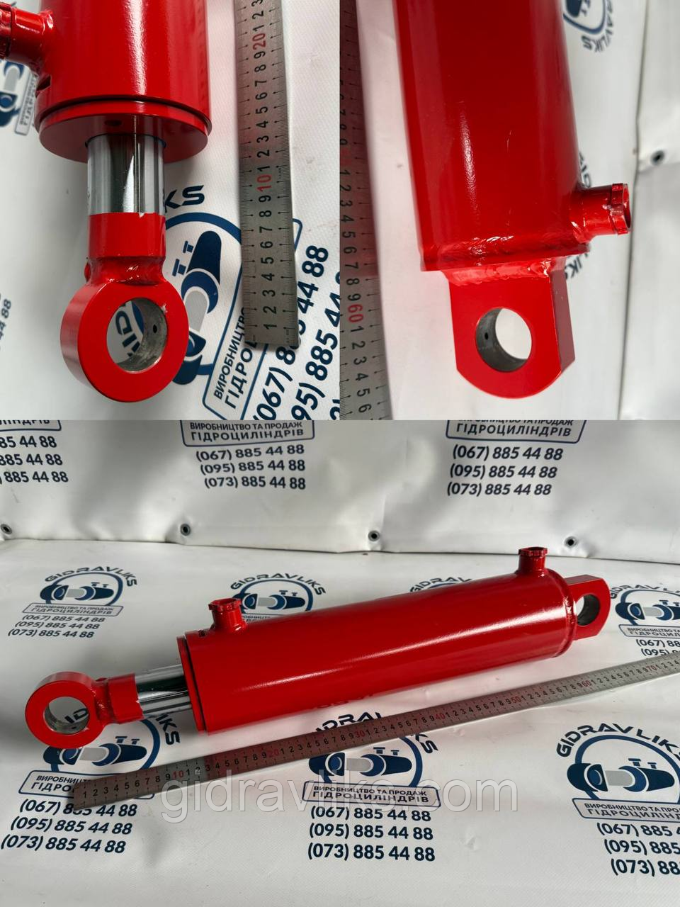 Гідроциліндр 100.50.320.620 ПП40 транспортні колеса АГК – 5,4 ( хід штока 320 мм ), фото 1