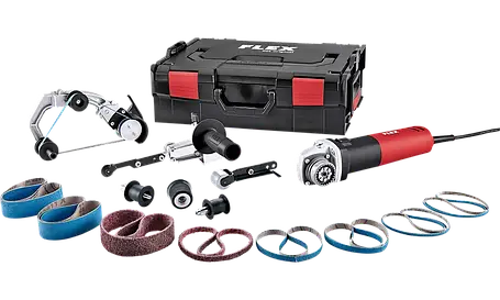 Шліфувальна стрічкова машина для шліфування труб FLEX BRE 8-4 INOX Set, фото 1