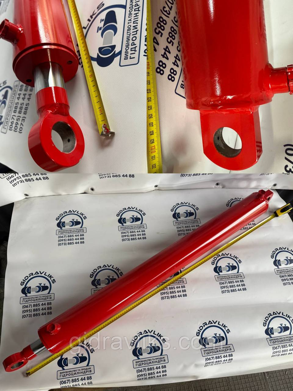 Гідроциліндр 100.50.1000.1300 ПП40 ( хід штока 1000 мм) │ Довгохідний циліндр для потужних навантажень, фото 1