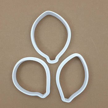 Набір вирубок Пелюстки анемону — 3 шт.