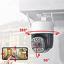 IP PTZ-відеокамера з WiFi 8Mp+8Mp Light Vision VLC-9284WI10Z/2C (Camhi Pro) f=3.6mm+8mm, ІЧ+LED-підсвічування, з мікрофоном, фото 10