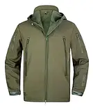 Вологостійка Чоловіча Куртка "StormGuard" XL – Захист від Негода з Регульованим Капюшоном, фото 3