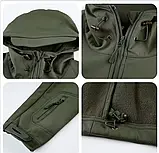 Вологостійка Чоловіча Куртка "StormGuard" XL – Захист від Негода з Регульованим Капюшоном, фото 10