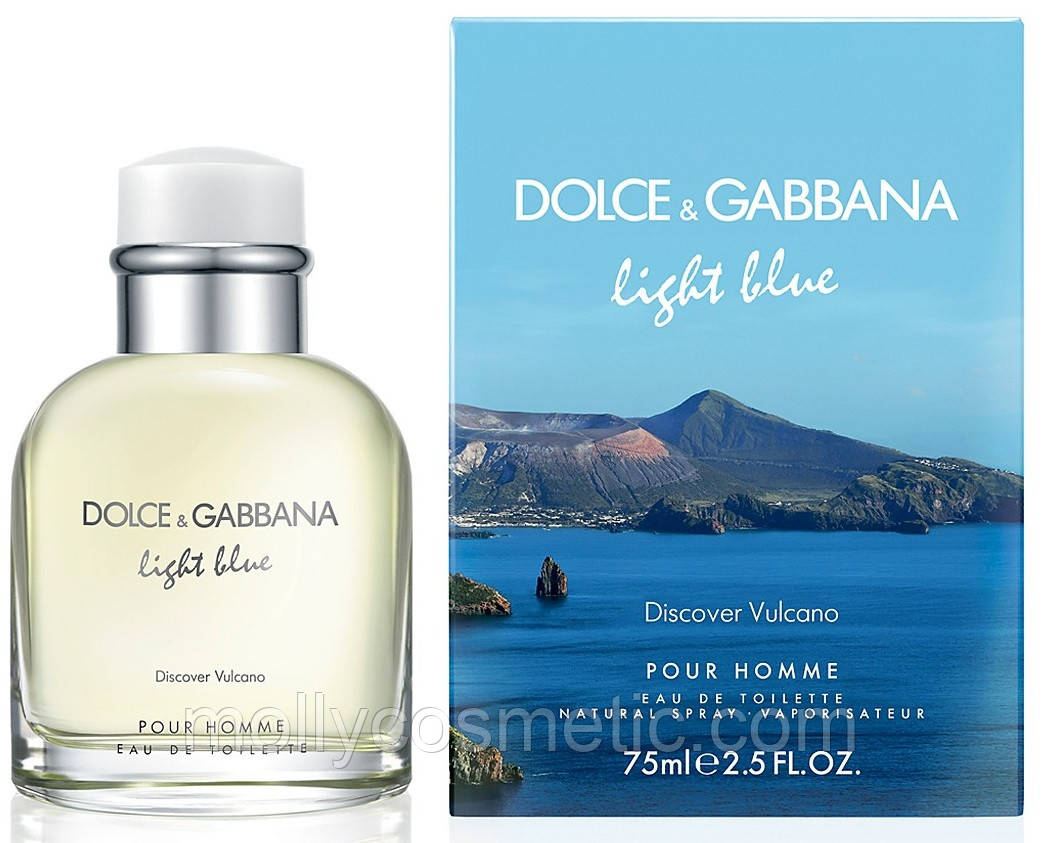 Чоловіча туалетна вода Dolce&Gabbana Light Blue Discover Vulcano, фото 1