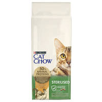 Сухой корм для кошек Purina Cat Chow Sterilised с индейкой 15 кг 7613287329592 corvette