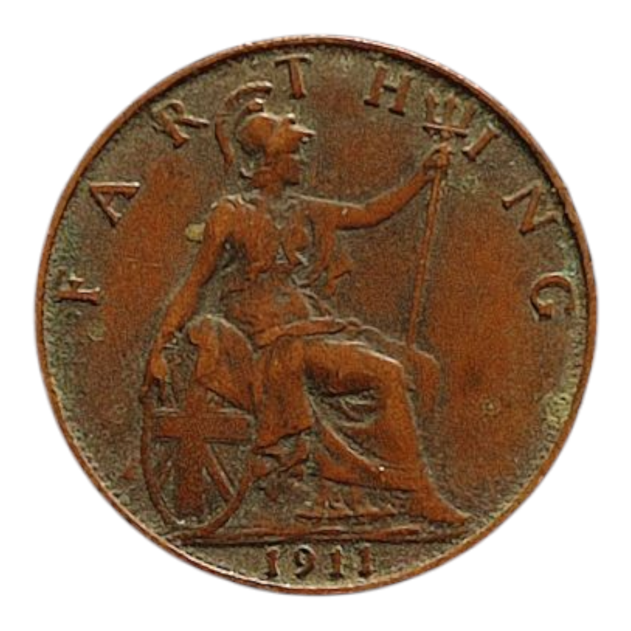 Велика Британія 1 фартінг, 1911, фото 1