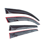 Дефлектори вікон (вітровики) Ford Kuga 2013-/Escape 2012-, комплект 4 шт., "VL-Tuning", фото 4