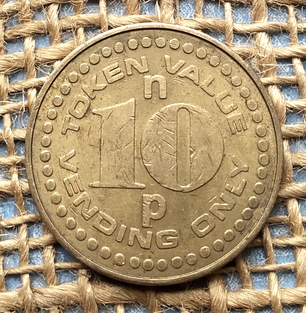 Жетон торгових автоматiв - Велика британiя, фото 1