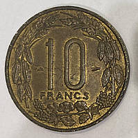 Монета Камеруна 10 франків 1958 р.