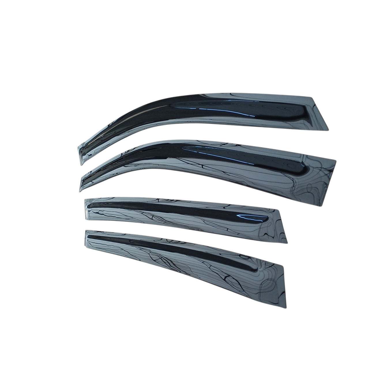 Дефлектори вікон (вітровики) Nissan Note (E12) 2014 —, комплект 4 шт., "VL-STAR", фото 1