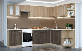 Кухня кутова 2.7 х1.8 м ЕКО комплект №50  Зі стільницею