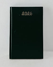 Щоденник датований А5 2026 рік Optimal Тверда обкл. Зелений 320 стор. У лінію (BM2121-04) Buromax