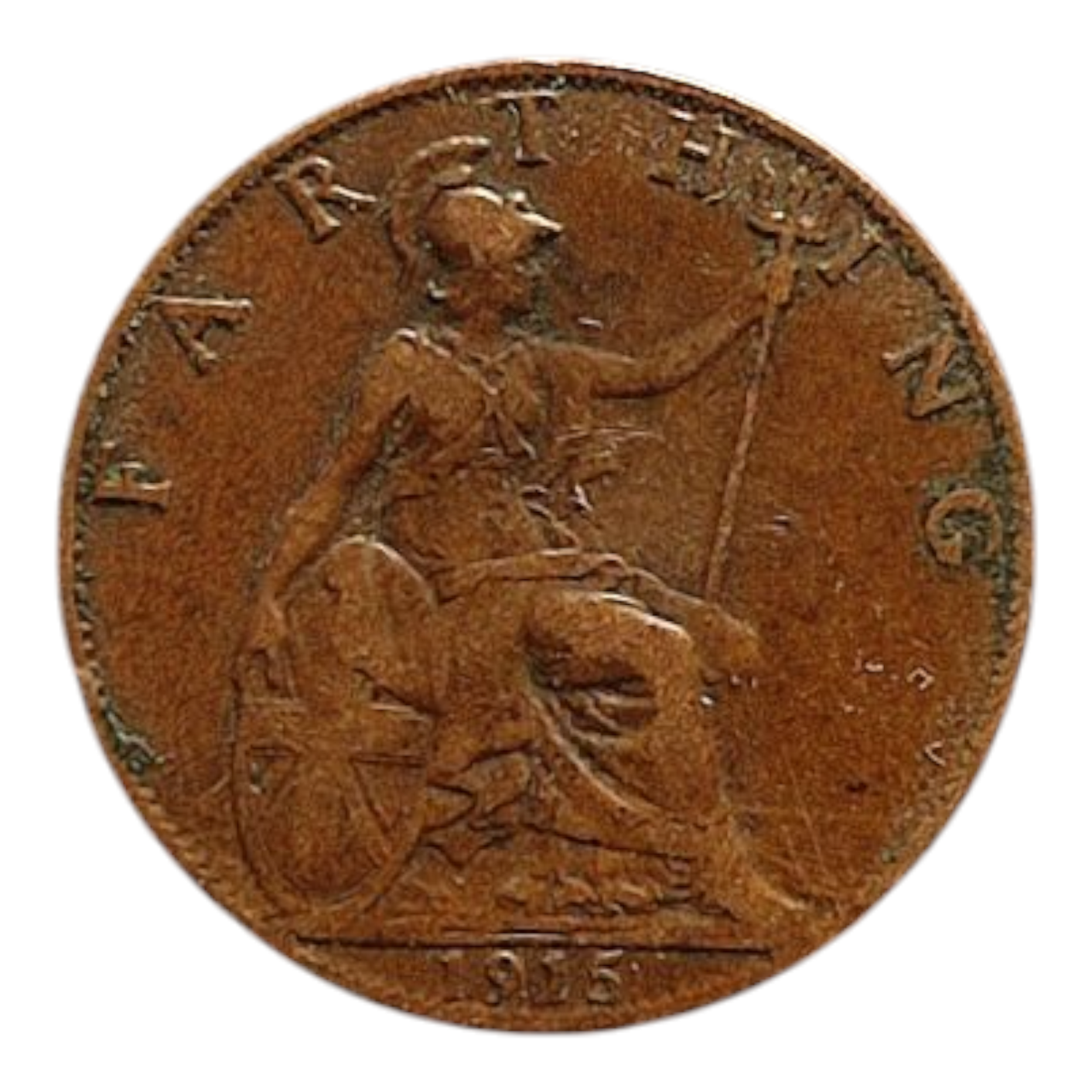 Велика Британія 1 фартінг, 1915, фото 1