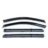 Дефлектори вікон (вітровики) Kia EV9 2023, комплект 4 шт., Korea, фото 5