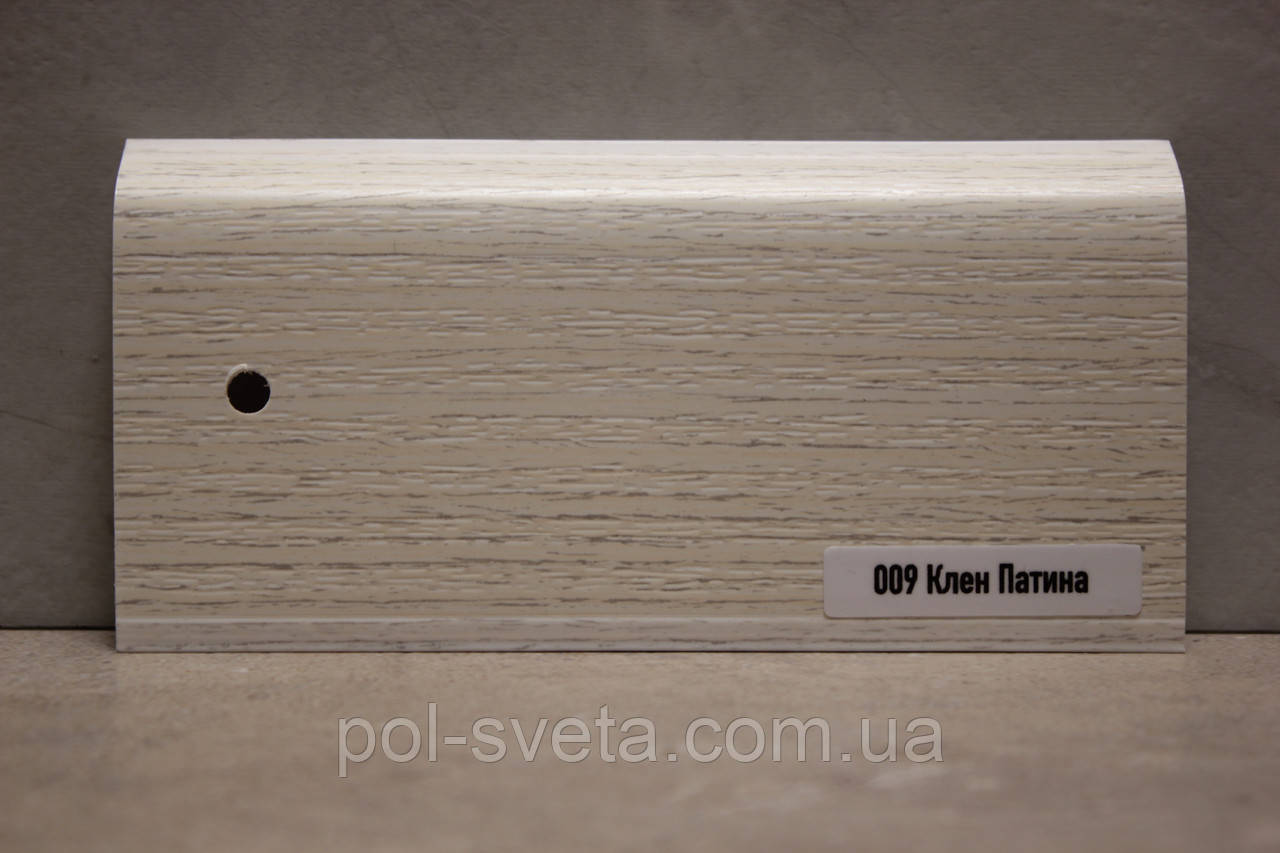 Плинтус ПВХ ТерПол 22х70х2200 мм, Клен Патина 009, фото 1