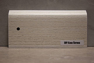 Плинтус ПВХ ТерПол 22х70х2200 мм, Клен Патина 009