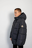 ️Зимова подовжена куртка на хлопчика Ніккі, фото 8