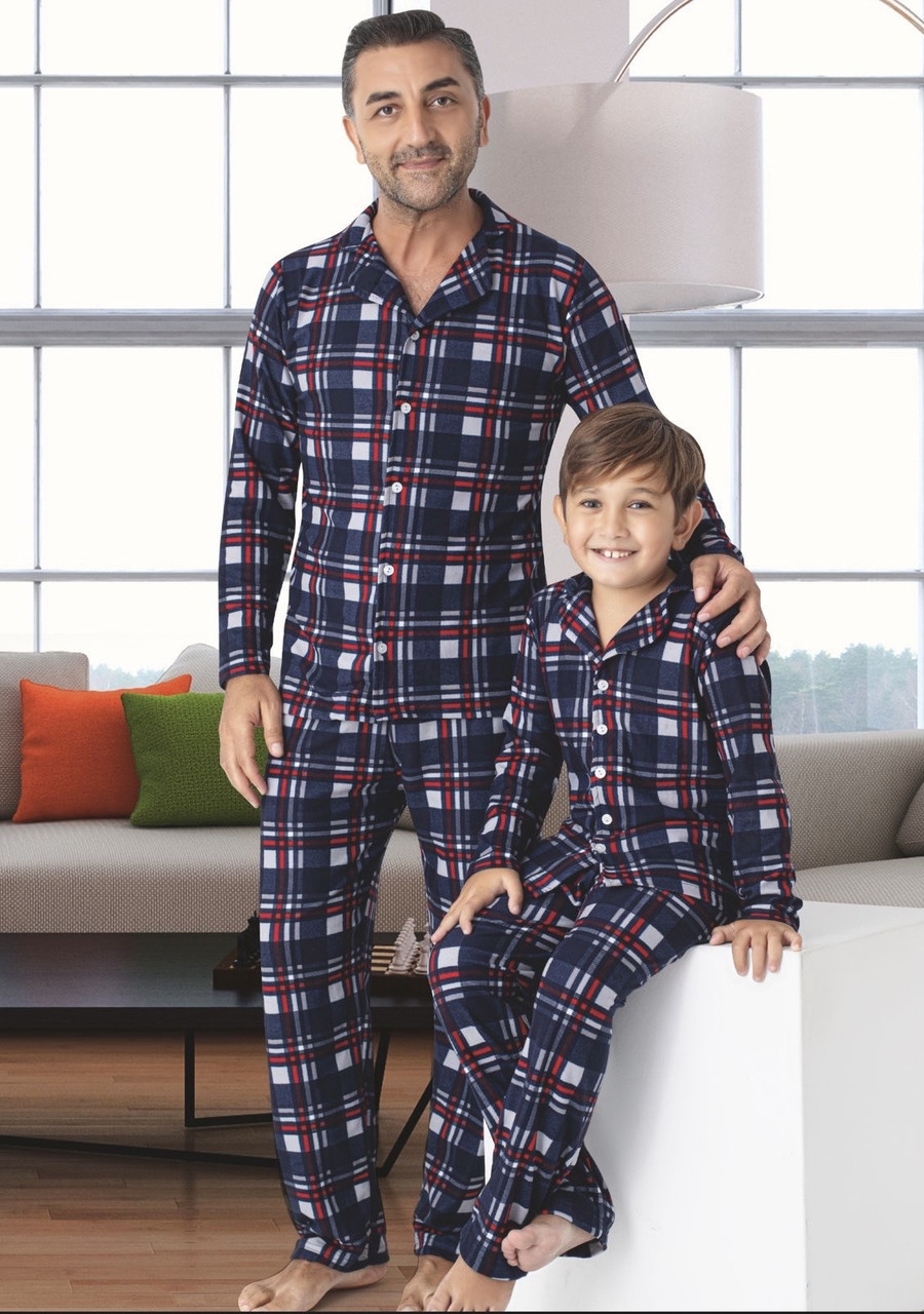 Підліткова піжама на ґудзиках 3240, фото 1