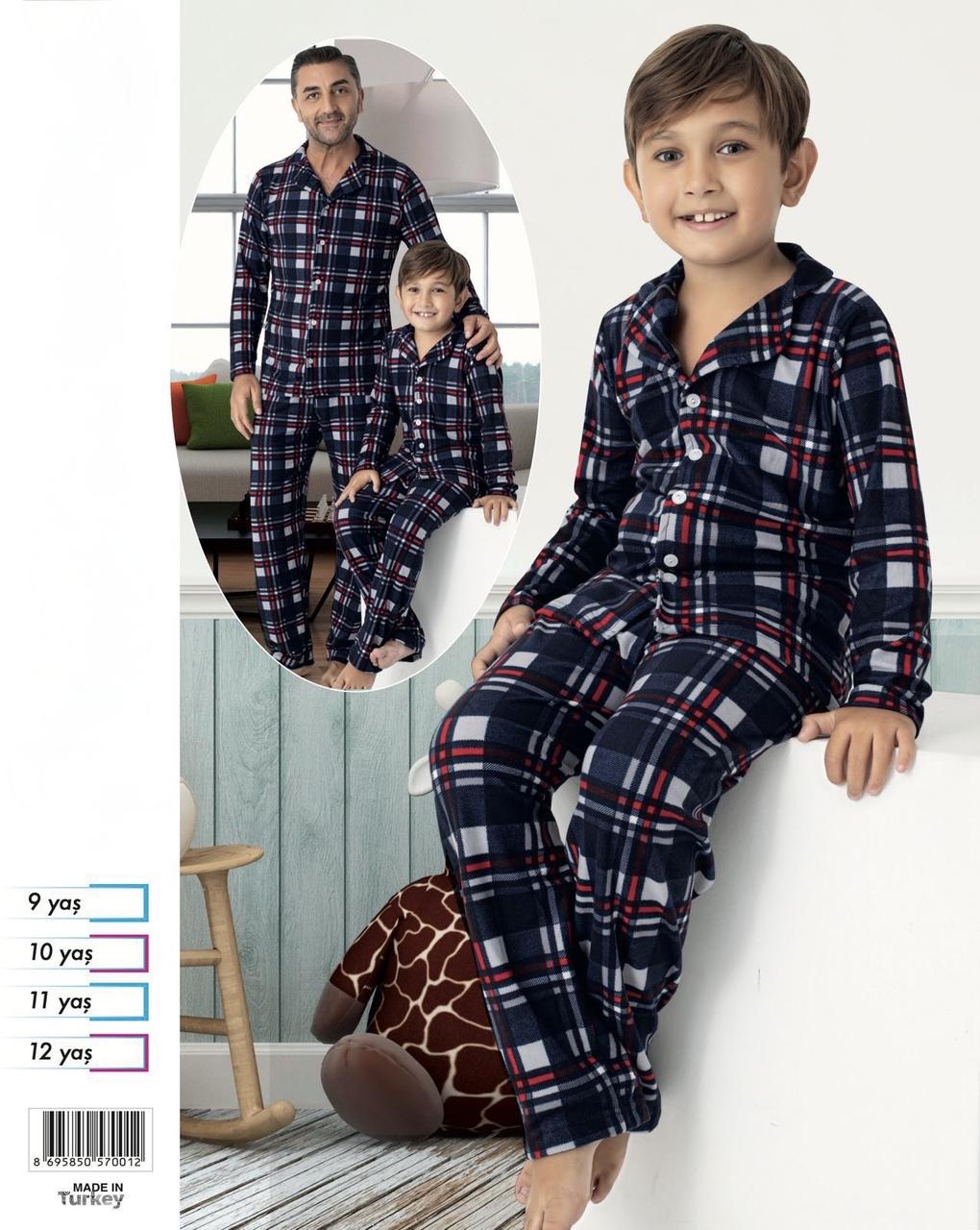 Підліткова піжама на ґудзиках 3240, фото 1