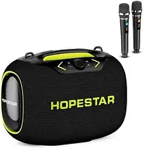 Колонка Hopestar PARTYBOX Bluetooth 5.0 – портативна акустика із сабвуфером 20 Вт, потужний звук, бездротова колонка для вечірок, фото 4