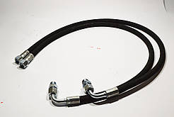 Рукава високого тиску РВТ (L=1м, S=24) з фітингом під 90° (ціна за 1шт)