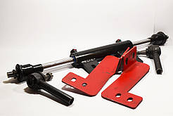 Гідроциліндр ЮМЗ двухсторонній Ц50.30.250 + наконечники + кріплення