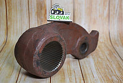 Тяга поздовжня ліва в зборі навішування з КРЮКОМ. МТЗ 80-4605635-05 (Оригинал Р.Б)