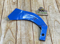 Ніж на фрезу посилений сталь, для мінітракторів Правий (Довжина 22см* Ширина 6.5см)  АВТЕК