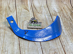 Ніж на фрезу посилений сталь, для мінітракторів лівий (Довжина 22см* Ширина 5.5см) (вир-во Україна ELT)