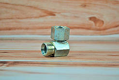 Штуцер кутовий гідравлічний з гайкою S 24 М20х1, 5-М20х1, 5