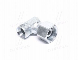 Штуцер кутовий М20х1, 5-М20х1, 5 з гайкою S 24