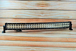 Світлодіодна LED Панорамна Балка з Пультом Білий + Жовте світло + стробоскоп 130 см 300 Вт (світлодіоди 3w x100 шт.)