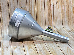 Лійка для палива металічна - носик прямий 4,5л