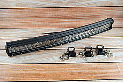 Світлодіодна LED Панорамна Балка D2 180 W (BLACK) комбопроменя 71 см (світлодіоди 3w x60шт)