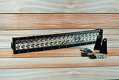 Світлодіодна LED Балка панорамна з Пультом Біле + Жовте світло + стробоскоп (51 см) 120 Вт (світлодіоди 3w x40шт)