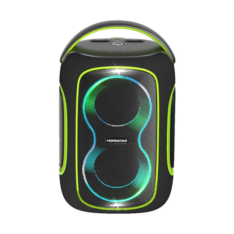 Портативна колонка Hopestar 50W Party Bluetooth 5.3, IPX5, світломузика, акумулятор 6000 мАг, потужний звук для вечірок