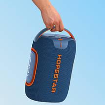 Портативна колонка Hopestar 50W Party Bluetooth 5.3, IPX5, світломузика, акумулятор 6000 мАг, потужний звук для вечірок, фото 4