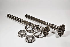 Вал вертикальний переднього моста МТЗ 52-2308063 Піввісь 52-2308065 (Комплект) + 4 підшипника