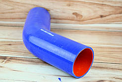 Патрубок (150 мм х 150 мм) (135` - кут) (d=75 товщ = 4 мм)