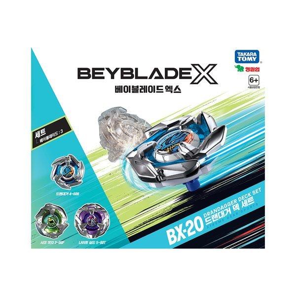 TAKARA TOMY BEYBLADE X - Набор BX-20 Drandagger Deck Set